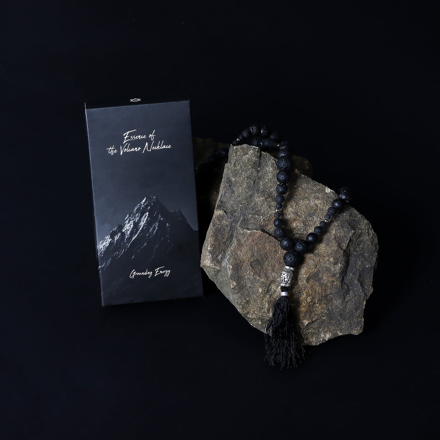 Collier essence du volcan - Énergie d'ancrage
