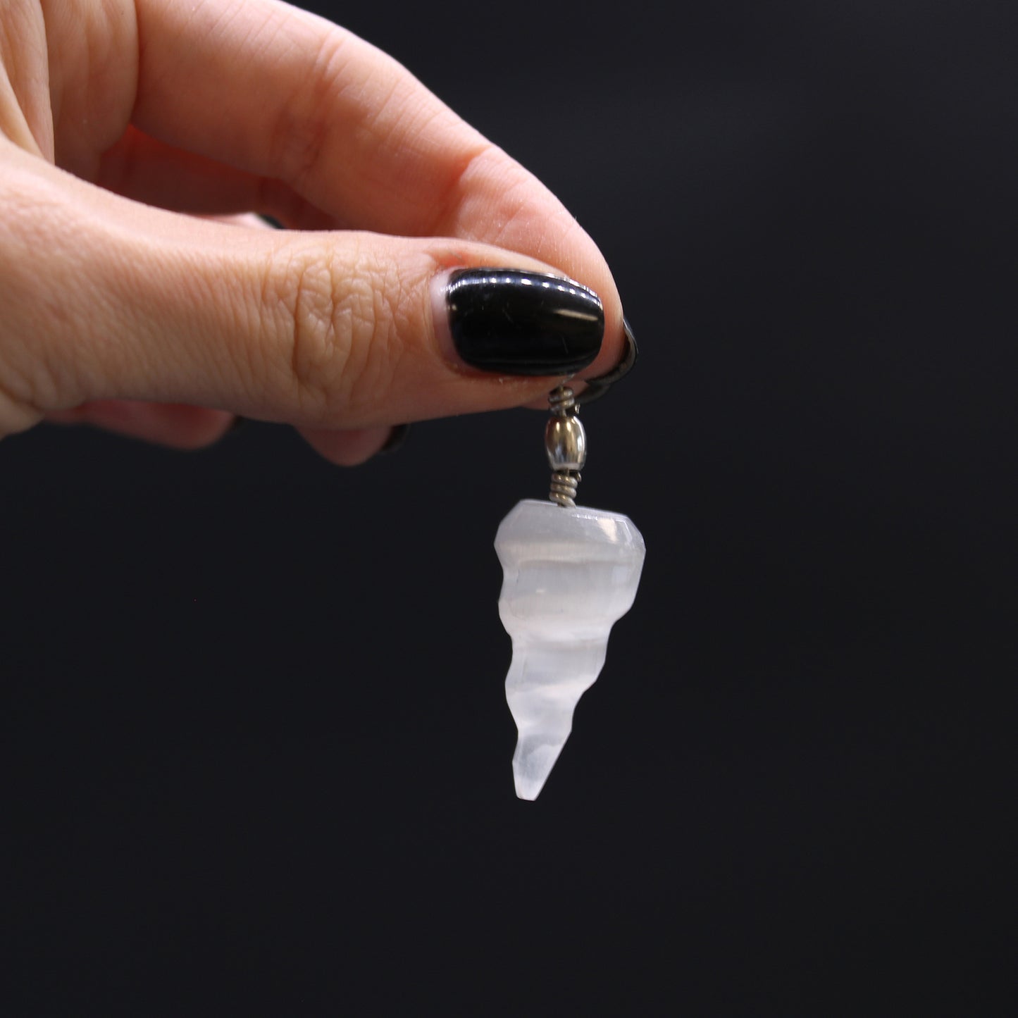 Pendentif en sélénite (plusieurs modèles)
