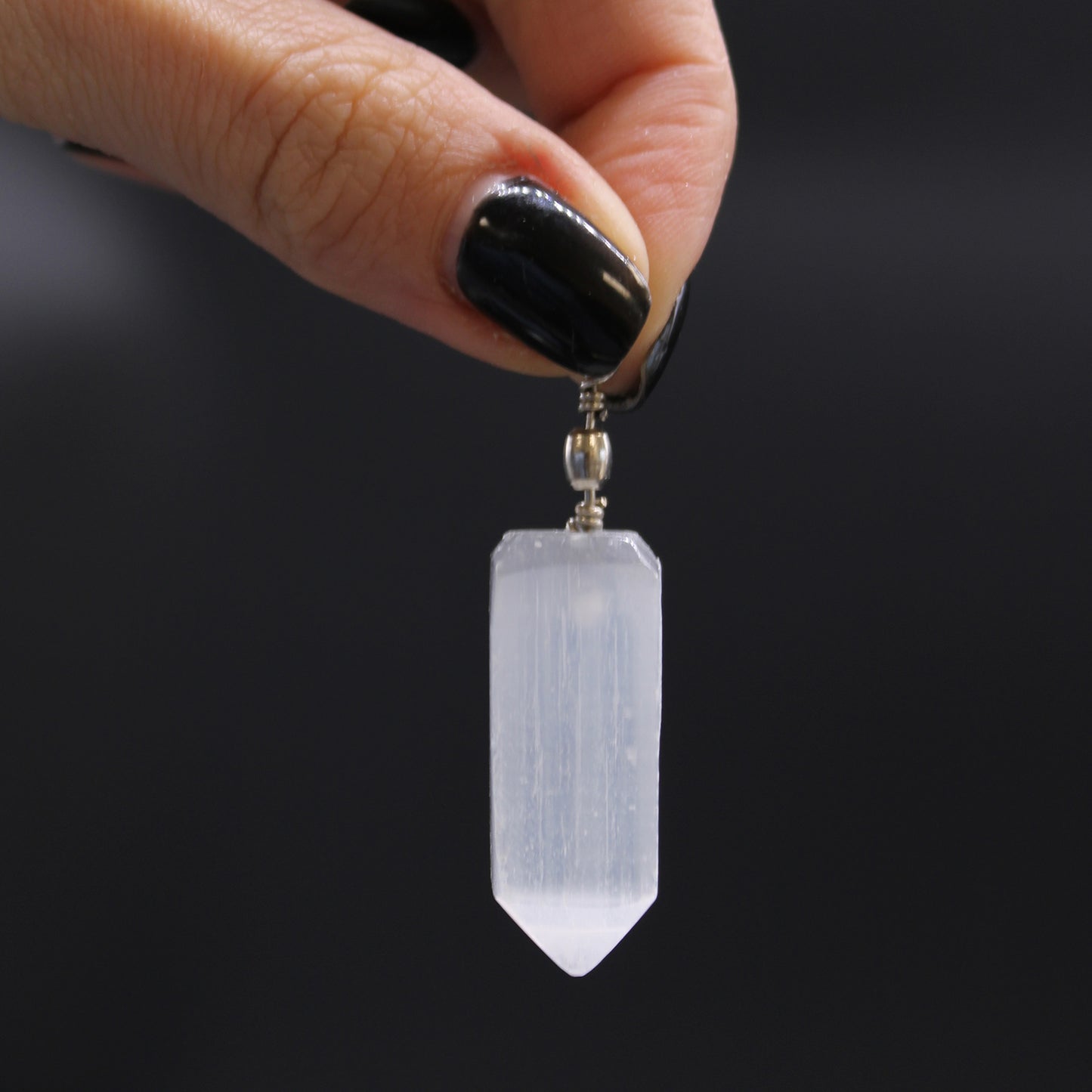Pendentif en sélénite (plusieurs modèles)