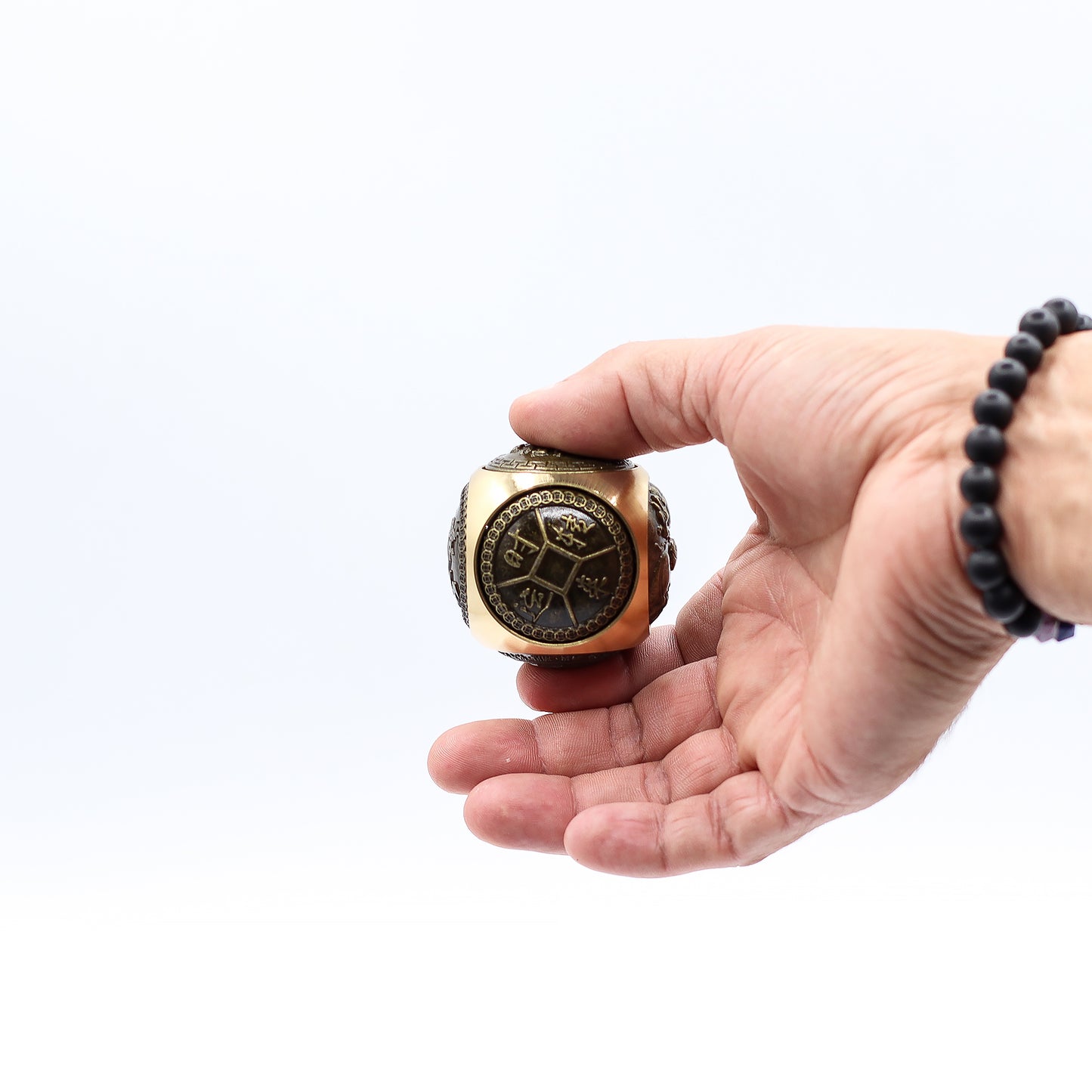 Feng Shui Fortune - Dé de grande richesse - Arrondi