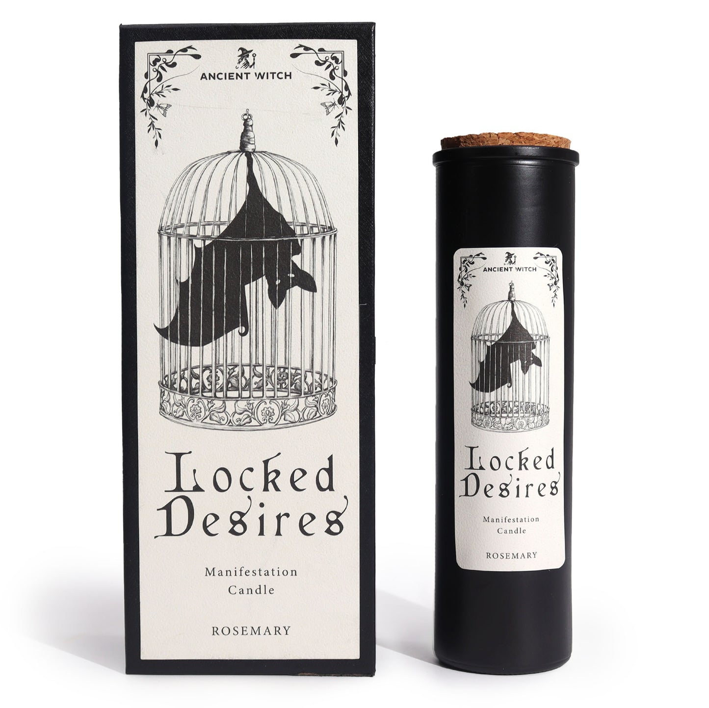 Bougie de purification de sorcière ancestrale - Désirs enchaînés - Manifestation