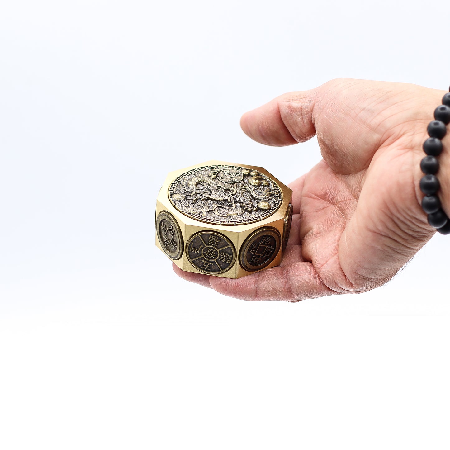 Feng Shui Fortune - Chat porte-bonheur et dragon - Protection et prospérité