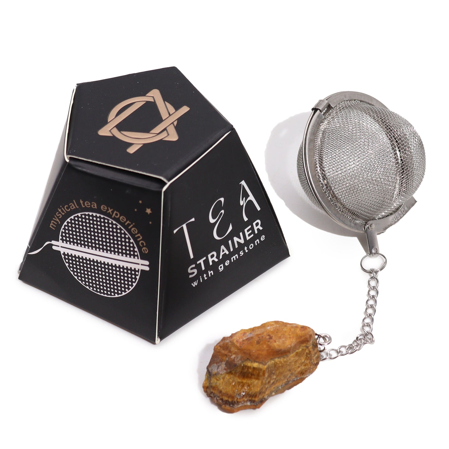 Infuseur Boule à Thé avec Pierres Précieuses