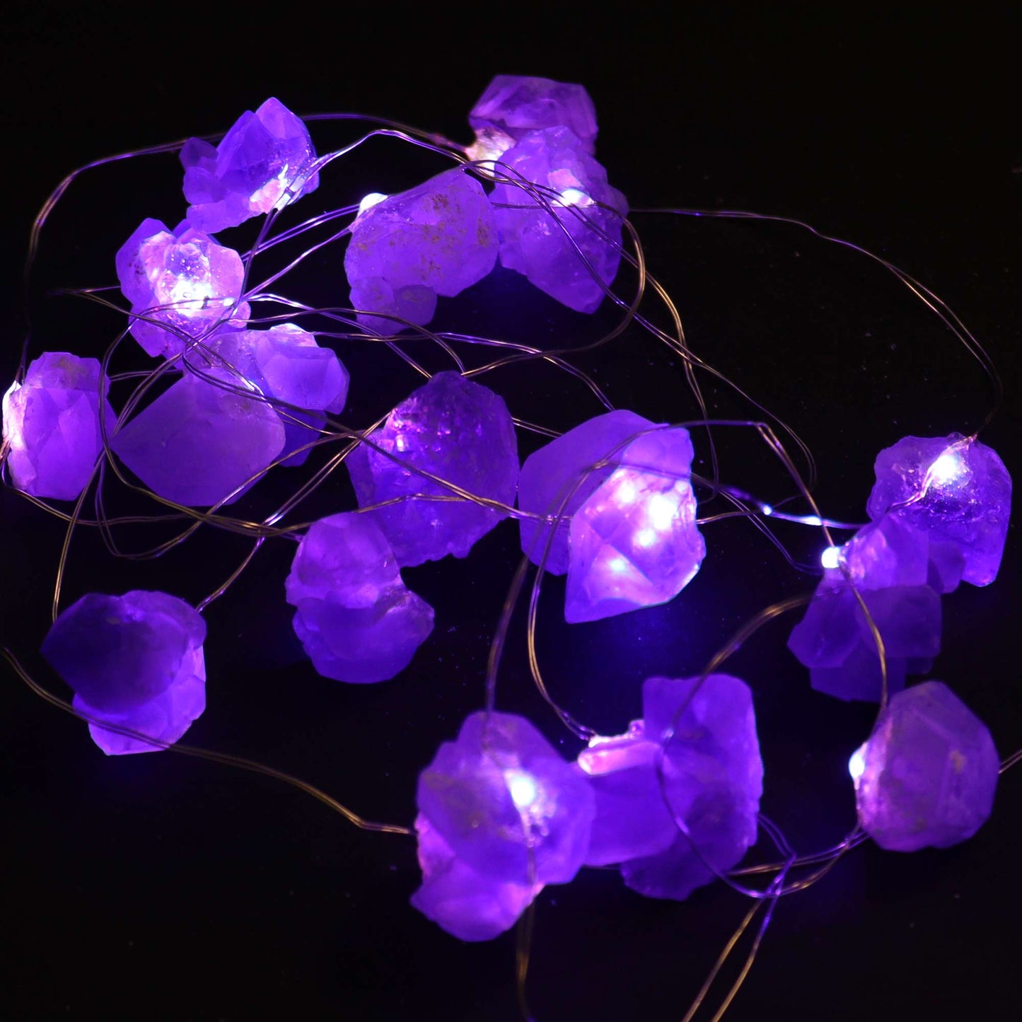 Lumière d'enchantement en pierres précieuses (choix multiples)