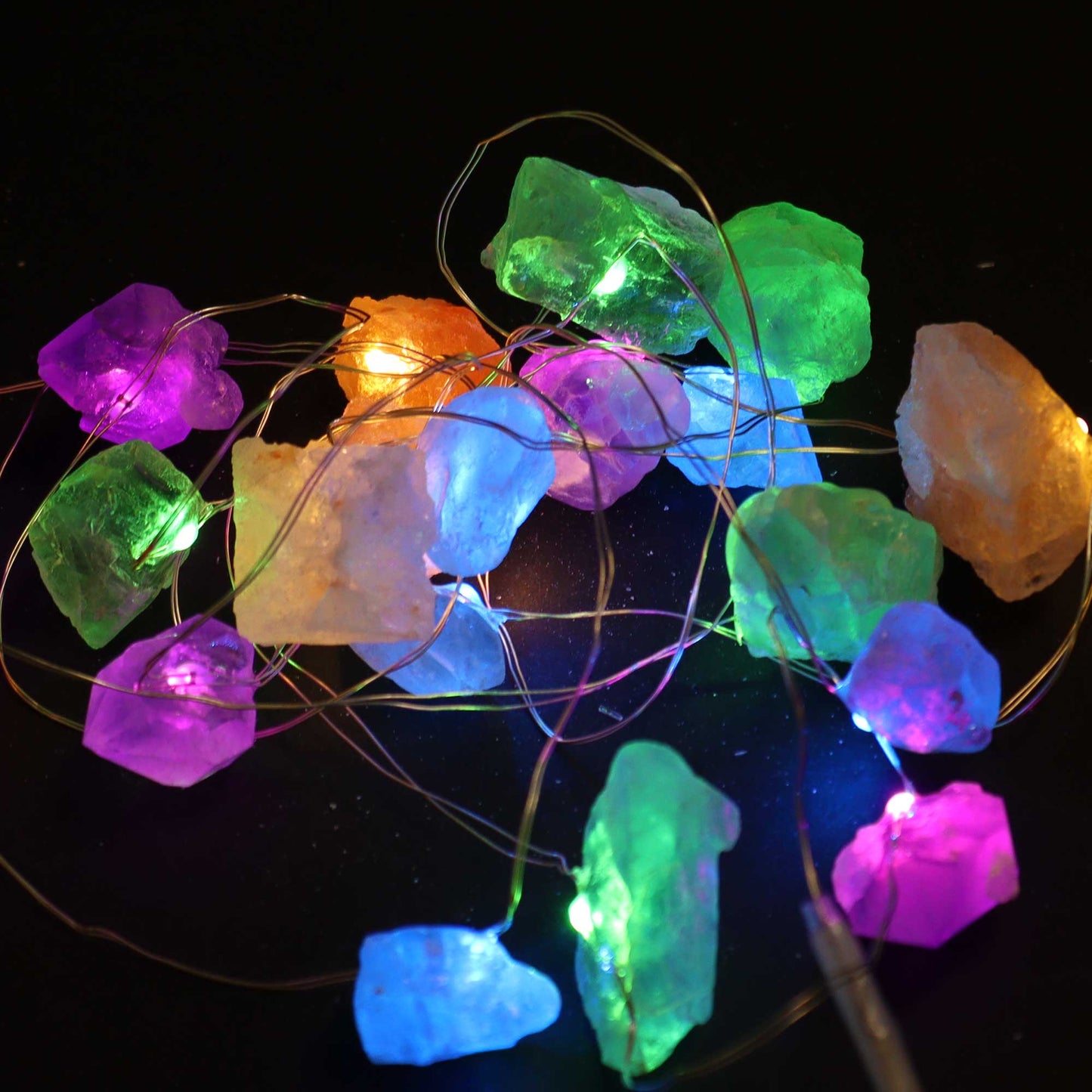 Lumière d'enchantement en pierres précieuses (choix multiples)