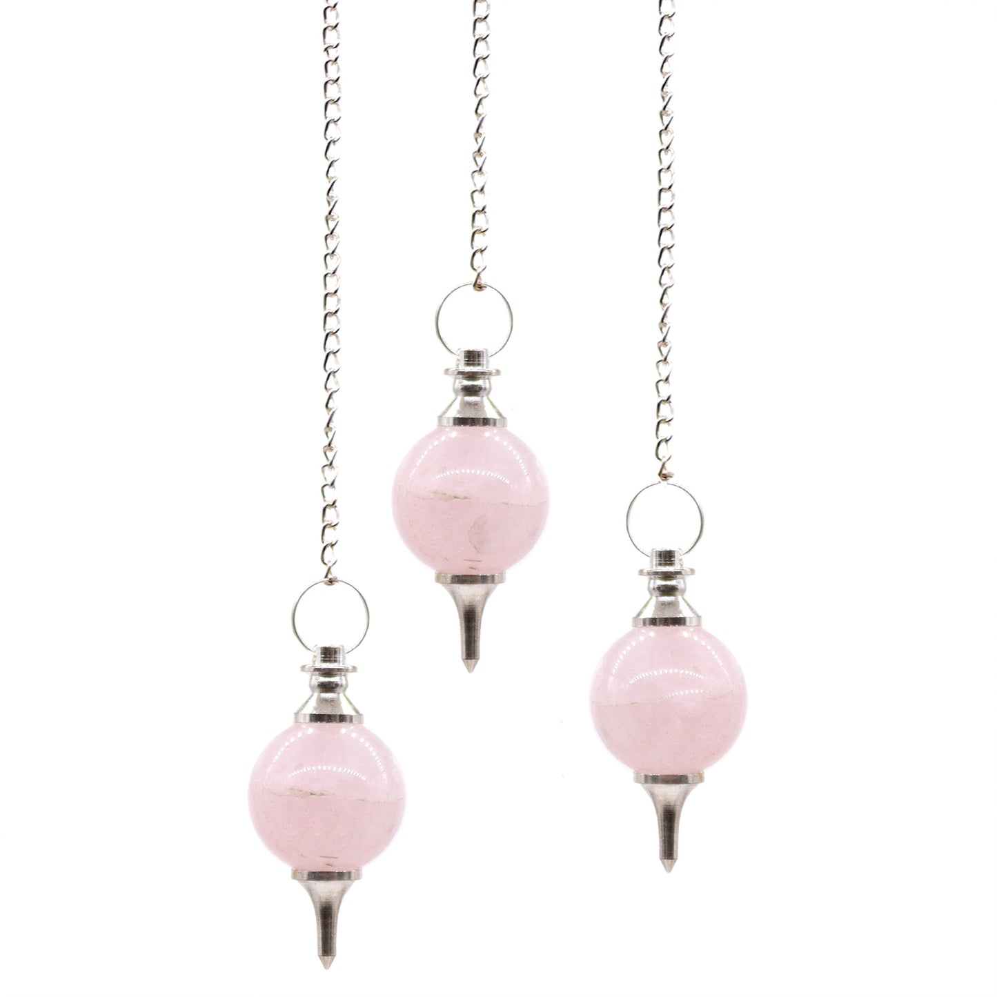 Pendule Sphère - Pierres semi-précieuses (plusieurs variantes)