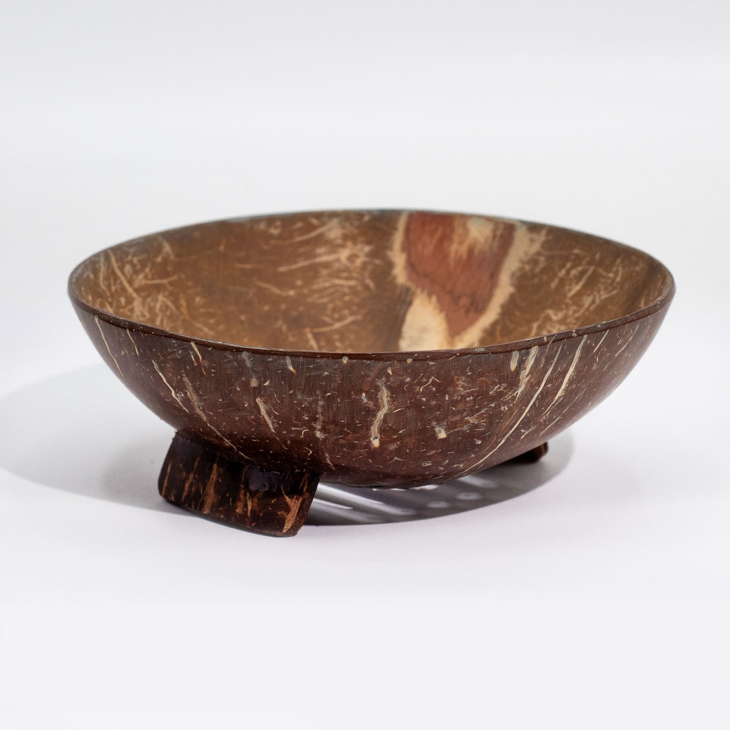 Porte-savon naturel en noix de coco - Rond - 11 cm