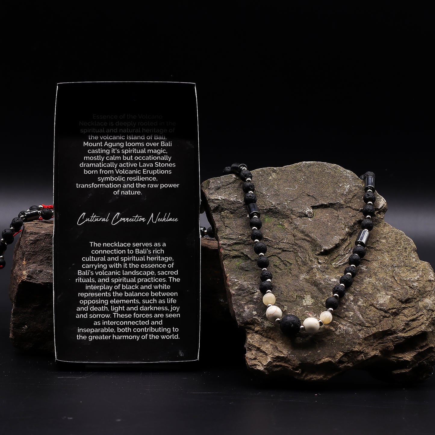 Collier essence du volcan - Connexion culturelle