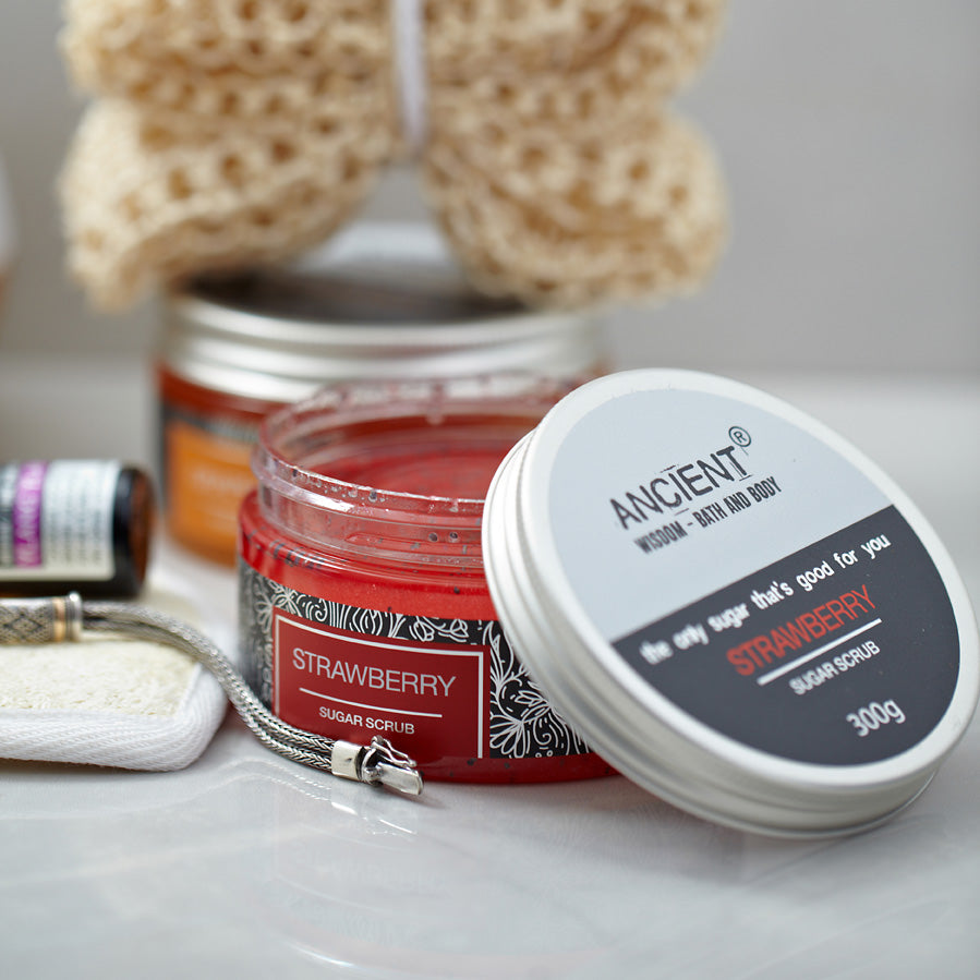 Exfoliant corporel au sucre - 300 g (5 parfums)