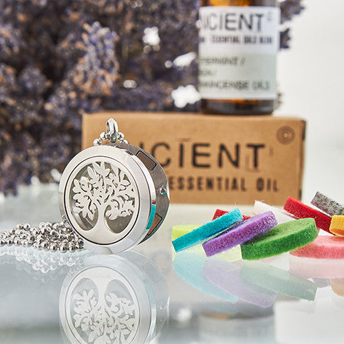 Collier diffuseur aromathérapie – LOVE – 25 mm