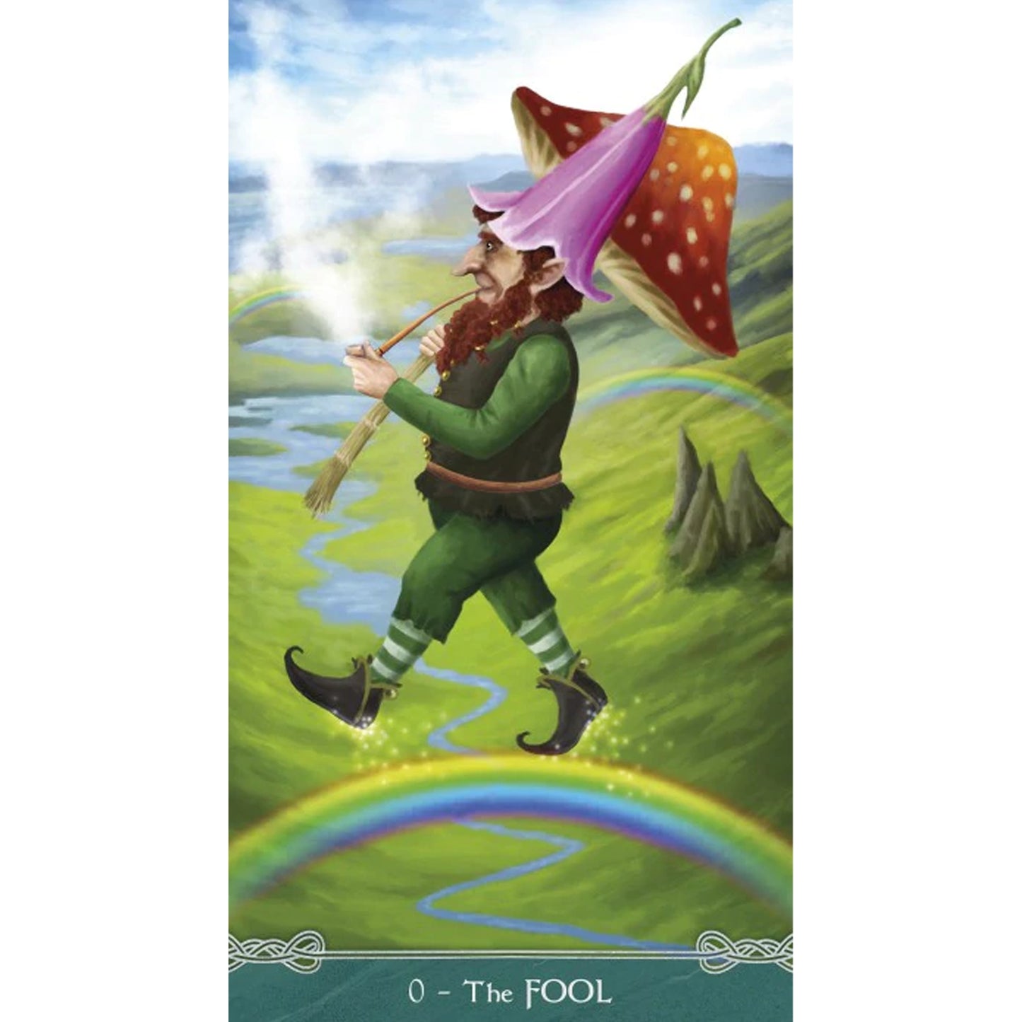 Mini cartes de tarot celtiques universelles