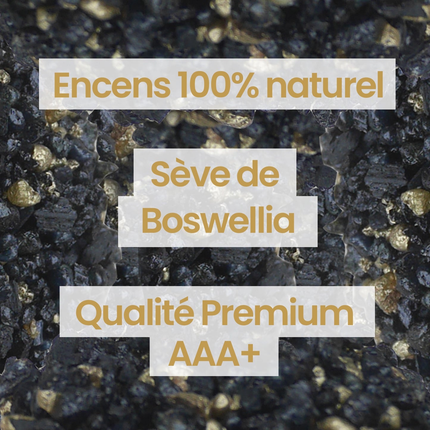 Encens pontifical naturel en grains - 100 g (en vrac ou en sachet)