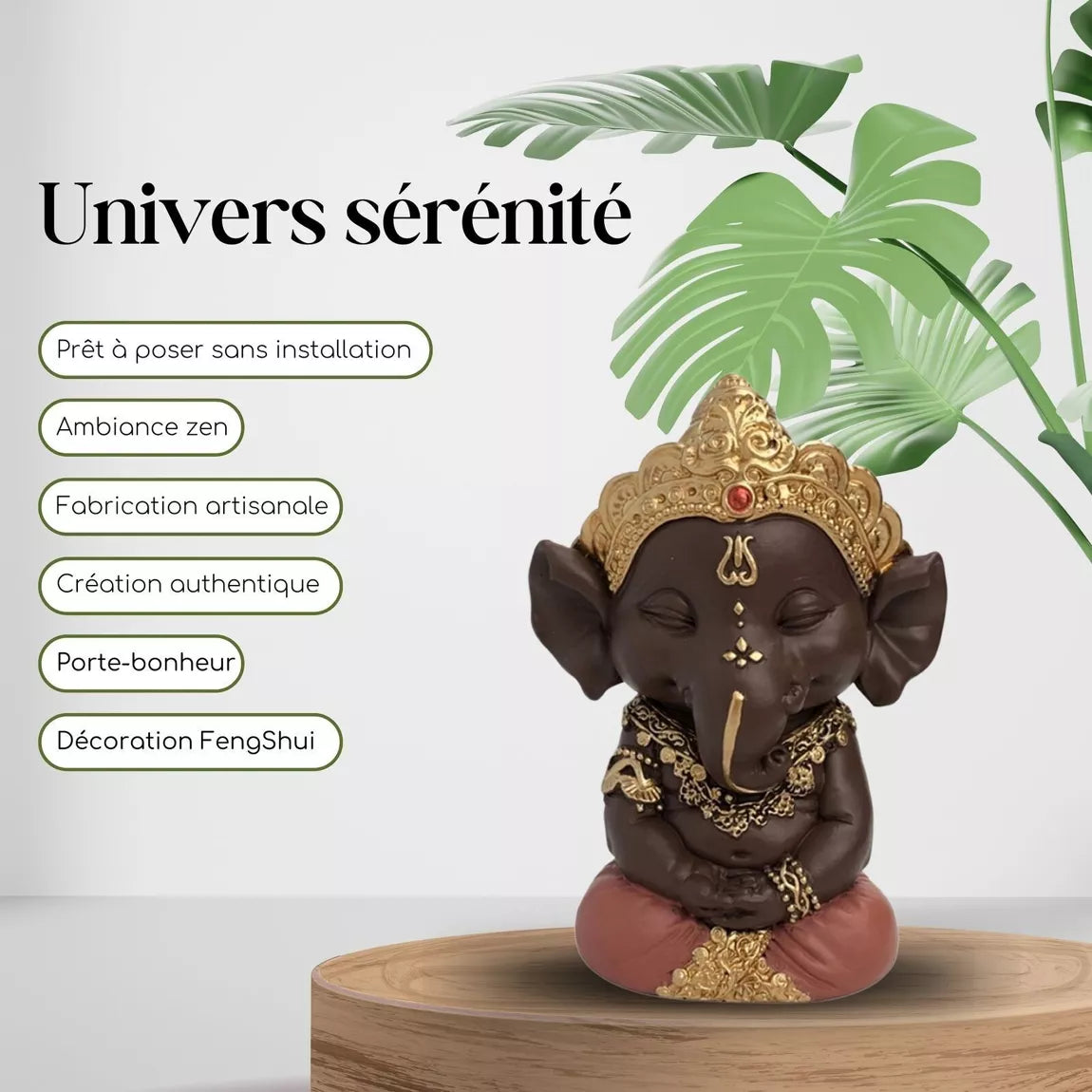 Statuette Ganesh 2 (8x6x11,5 cm)