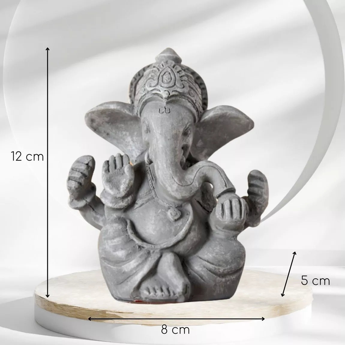 Statuette Ganesh (8x6x12 cm)