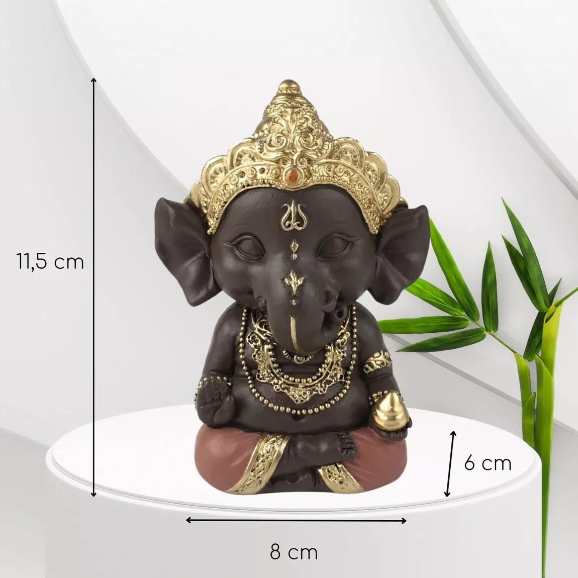 Statuette Ganesh 3 (8x6x11,5 cm)