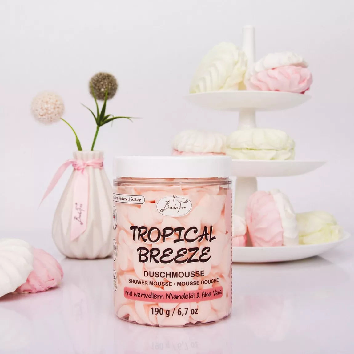 Mousse de douche - BRISE TROPICALE - 190 g