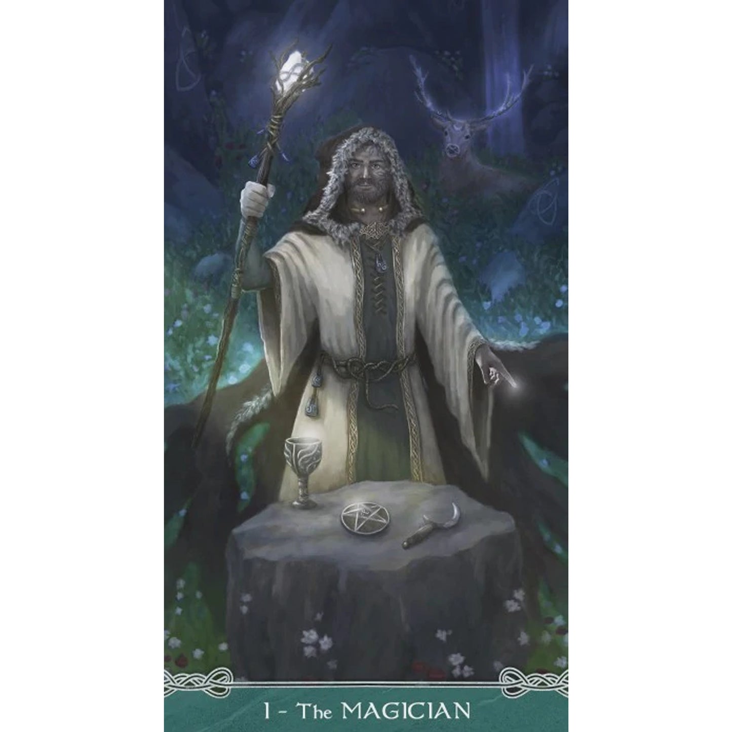 Mini cartes de tarot celtiques universelles