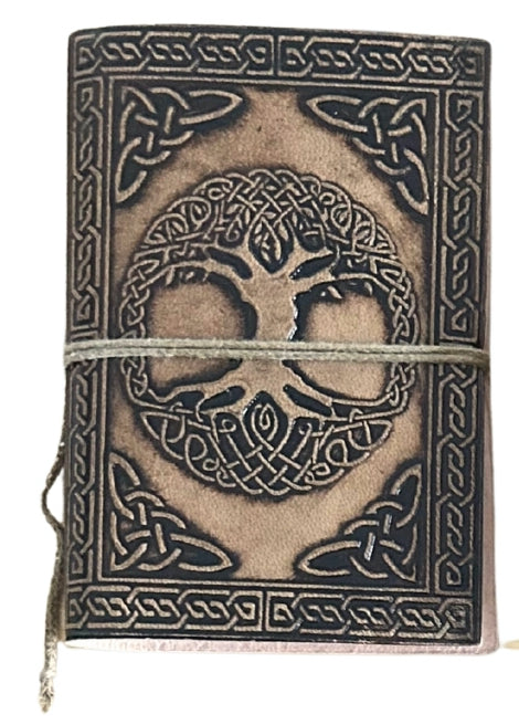 Carnets ésotériques en cuir taille moyenne (12,5 x 9 cm) - 8 modèles