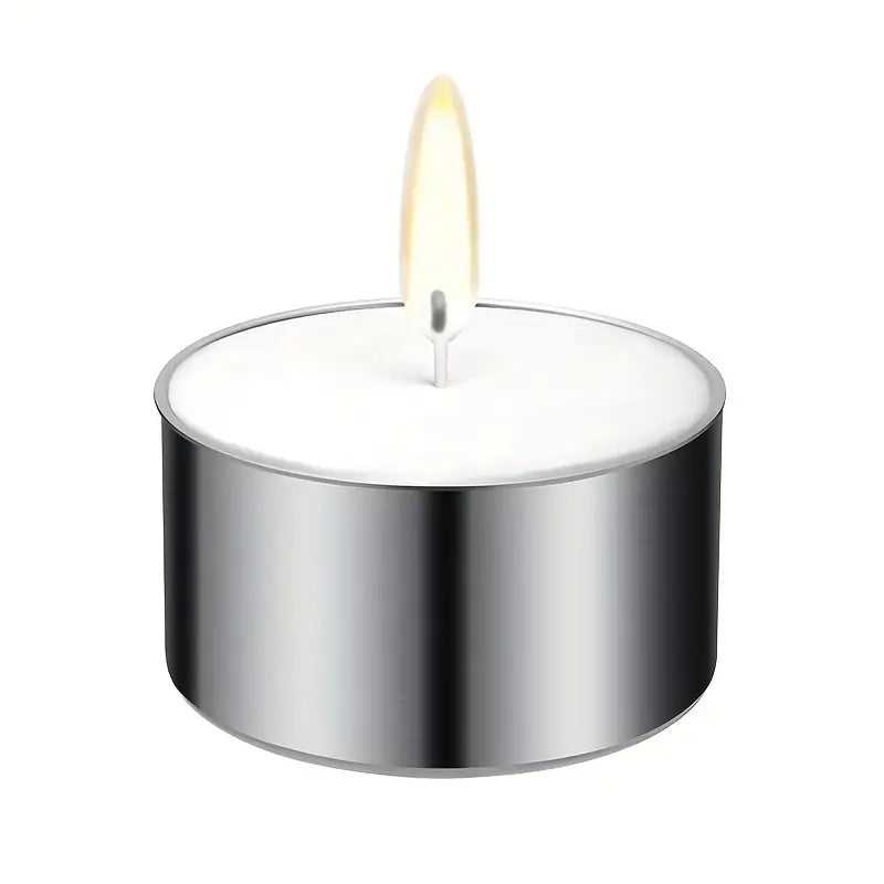 Lot de 5 bougies chauffe-plats non parfumées