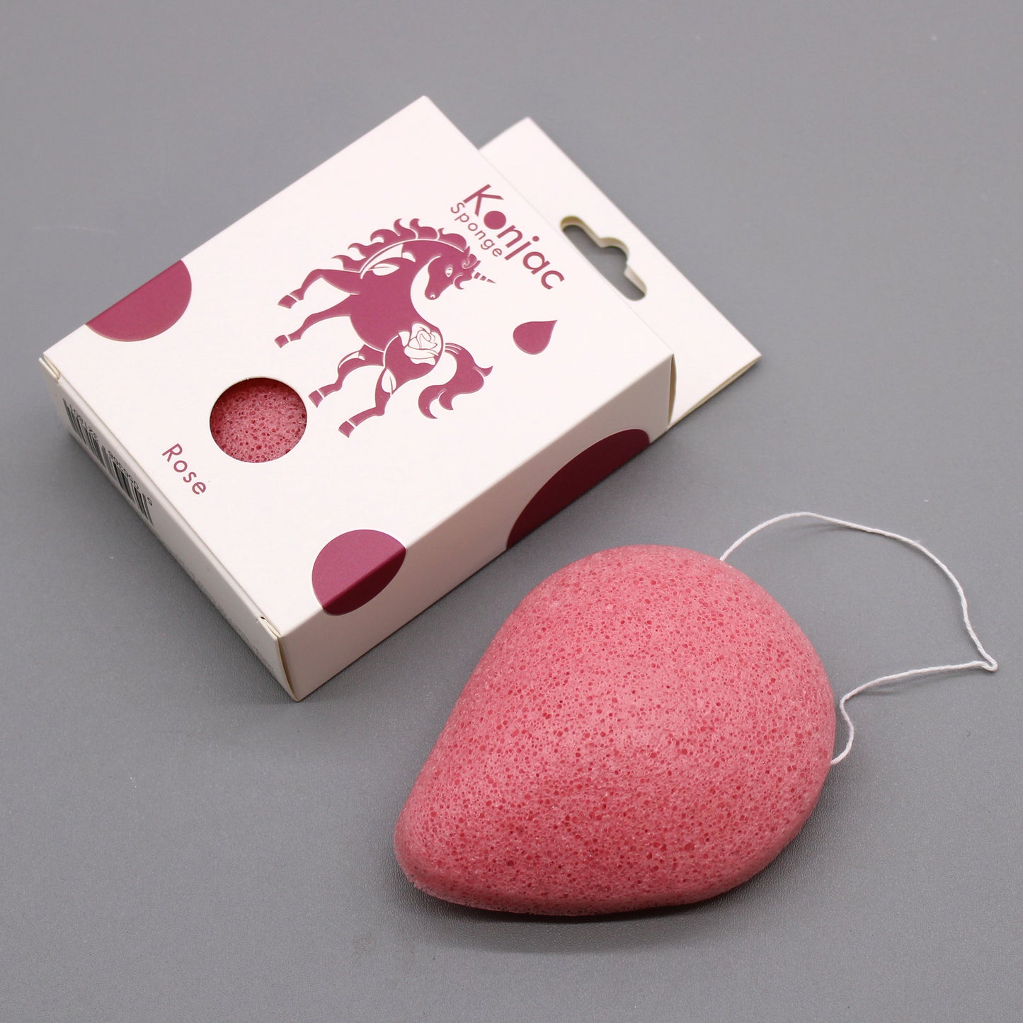 Eponge Konjac - Rose - Anti-âge