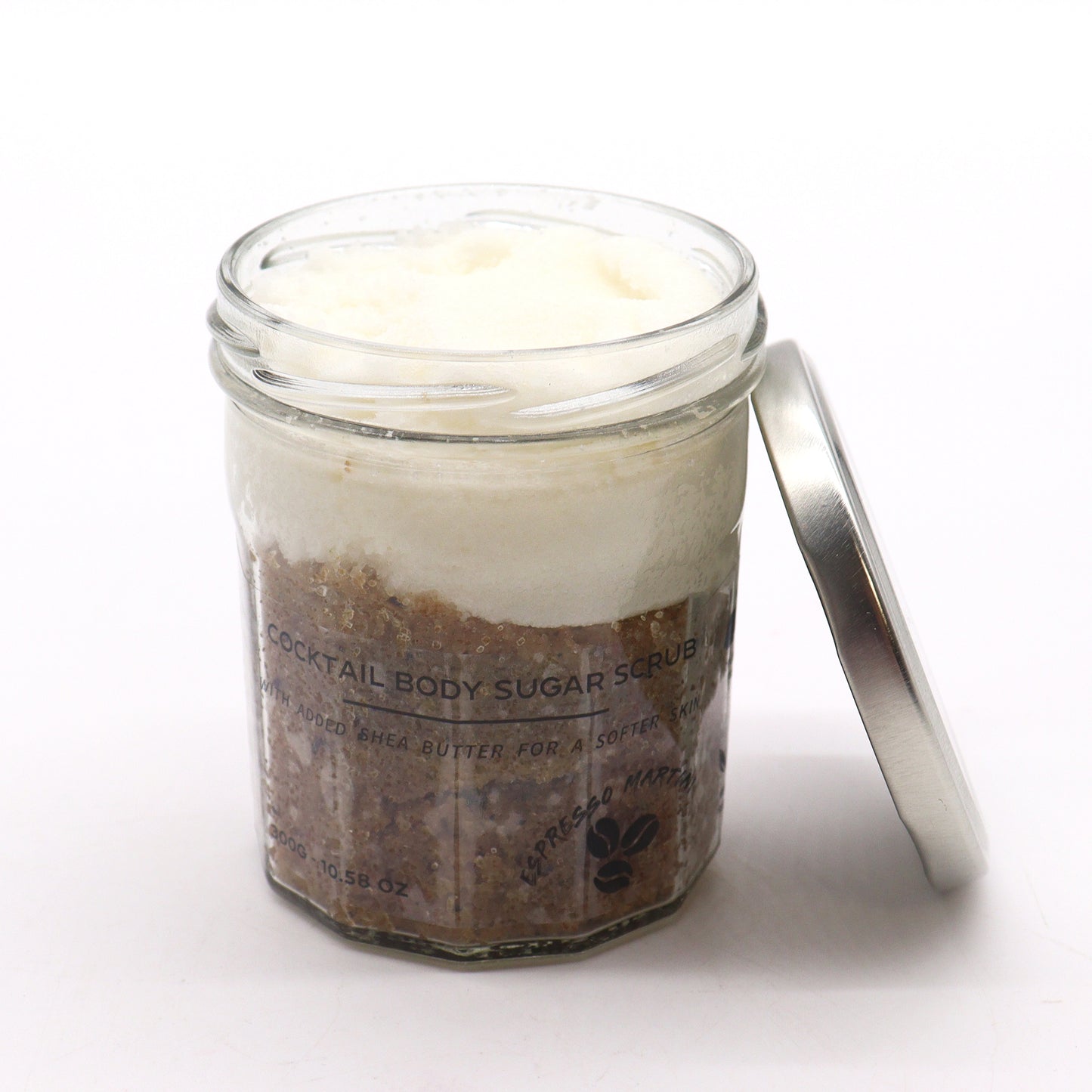 Gommage corporel au sucre parfumé - ESPRESSO MARTINI - 300 g