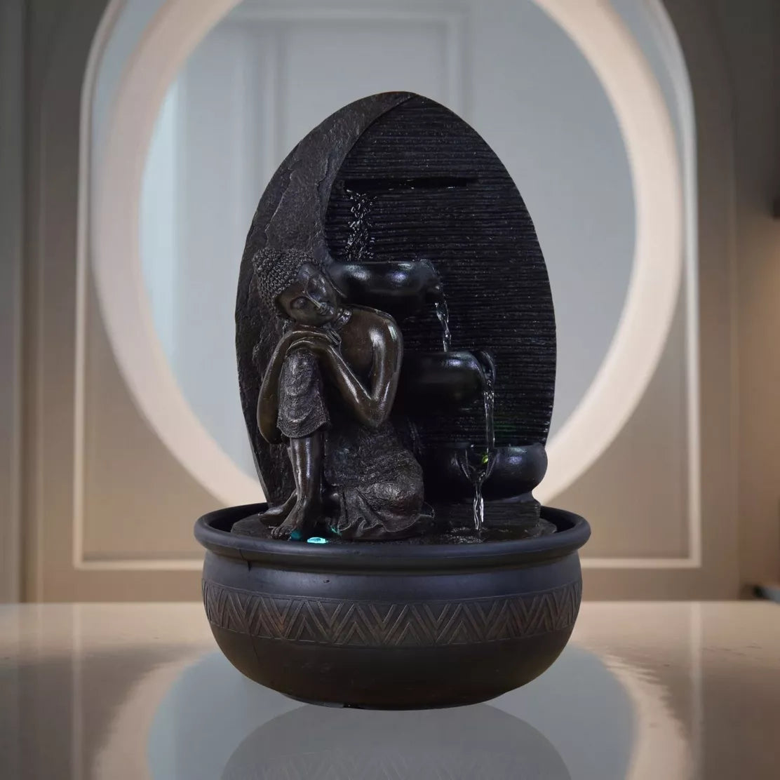 Fontaine Bouddha Grace (40 cm)