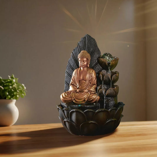 Fontaine Bouddha Hartha (27x27x40 cm) (Disponible 30/11/25)