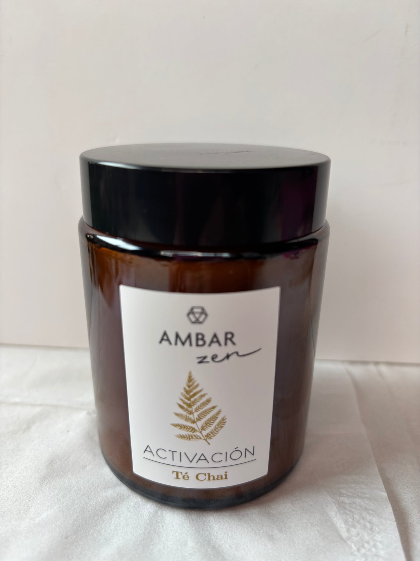 Bougie Ambar collection zen Thé chaï