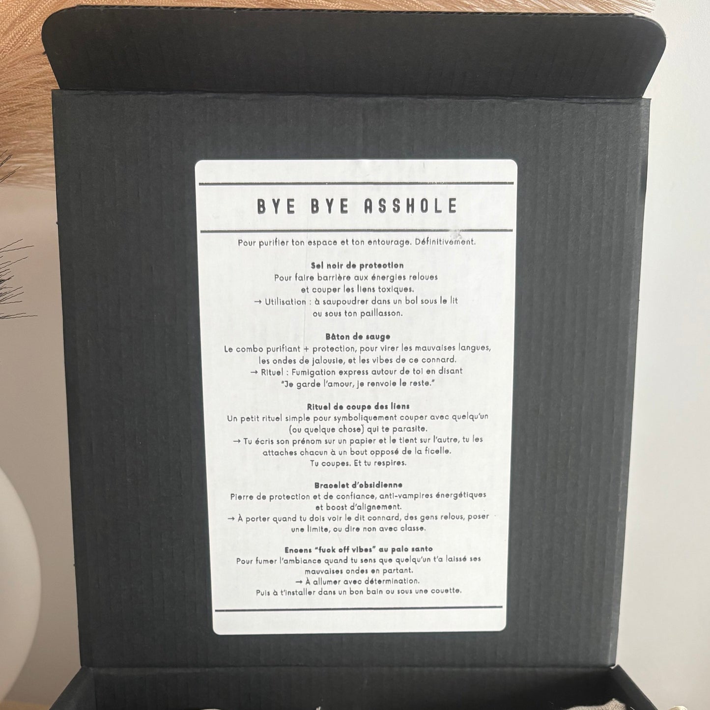 Coffret "anti-connard"