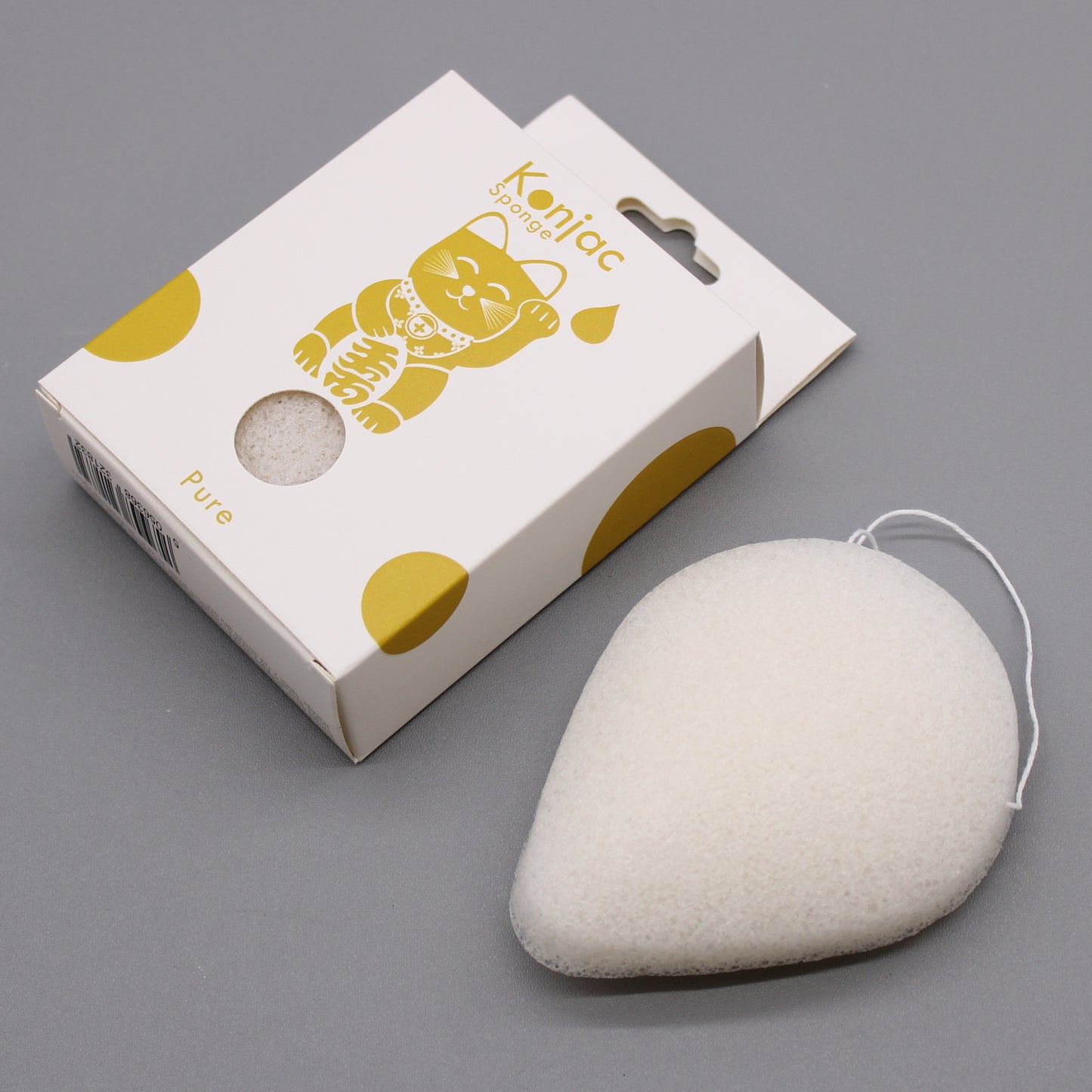Eponge Konjac - Naturelle - Peaux sensibles