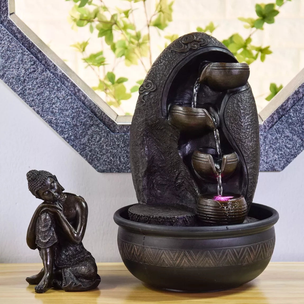 Fontaine Bouddha Krishna (26x26x40 cm)