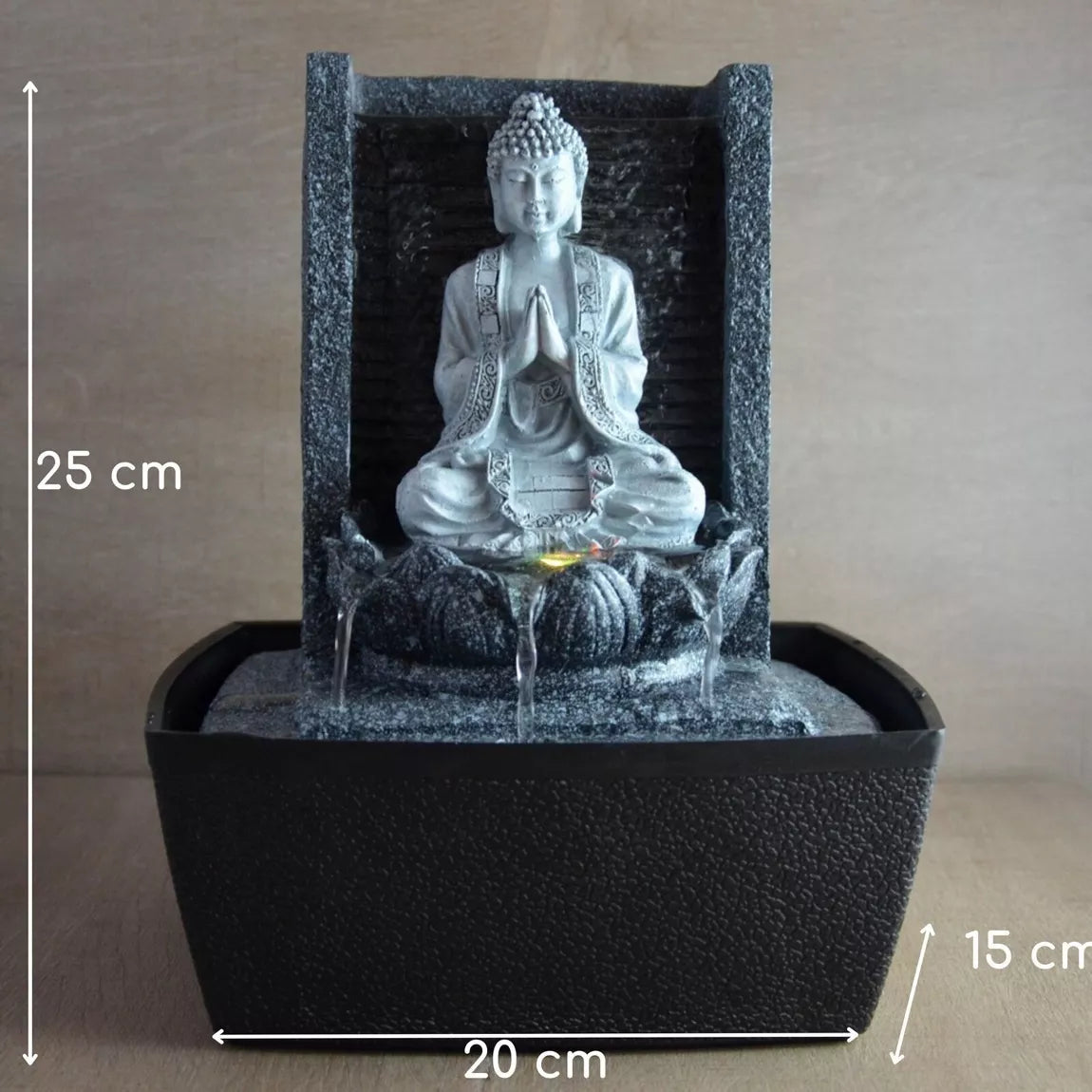 Fontaine Bouddha Nirvana (20x15x26 cm)