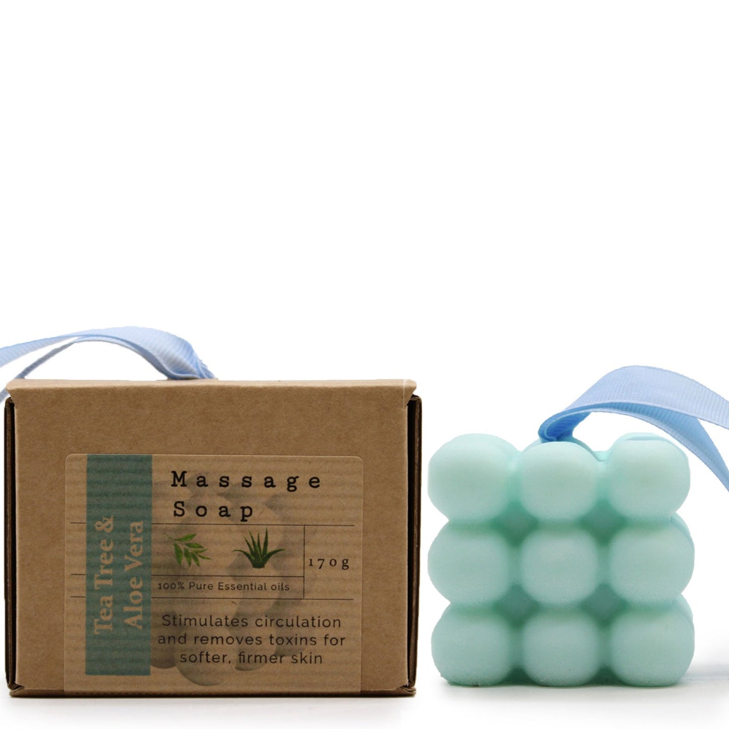 Savon de massage - TEA TREE & ALOE VERA - 170 g