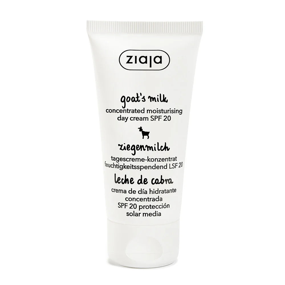 Crème de jour protectrice SPF 20 au lait de chèvre