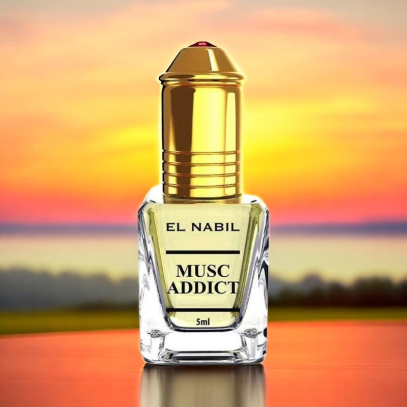 Musc ADDICT – Extrait de parfum roll-on EL NABIL – 5 ml
