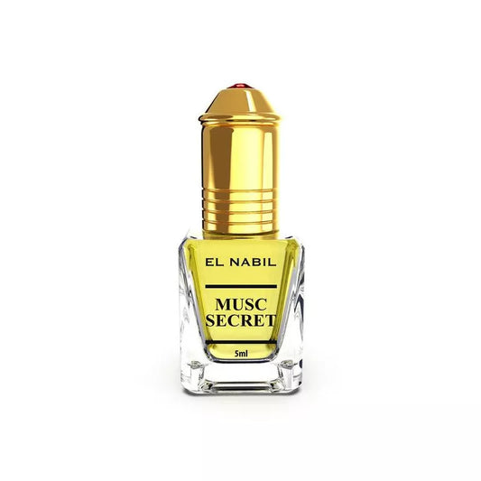 Musc SECRET– Extrait de parfum roll-on EL NABIL – 5 ml