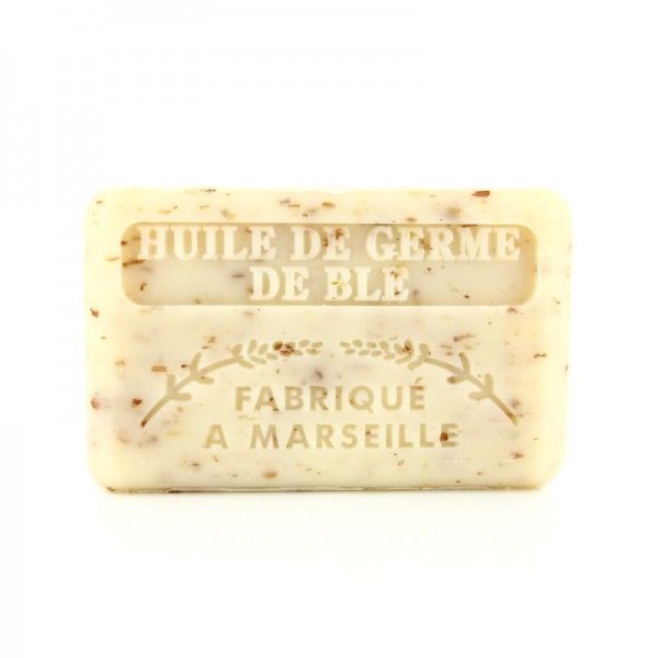 Savonnette marseillaise - Huile de germe de blé - Peaux sèches et fragiles - 125 g