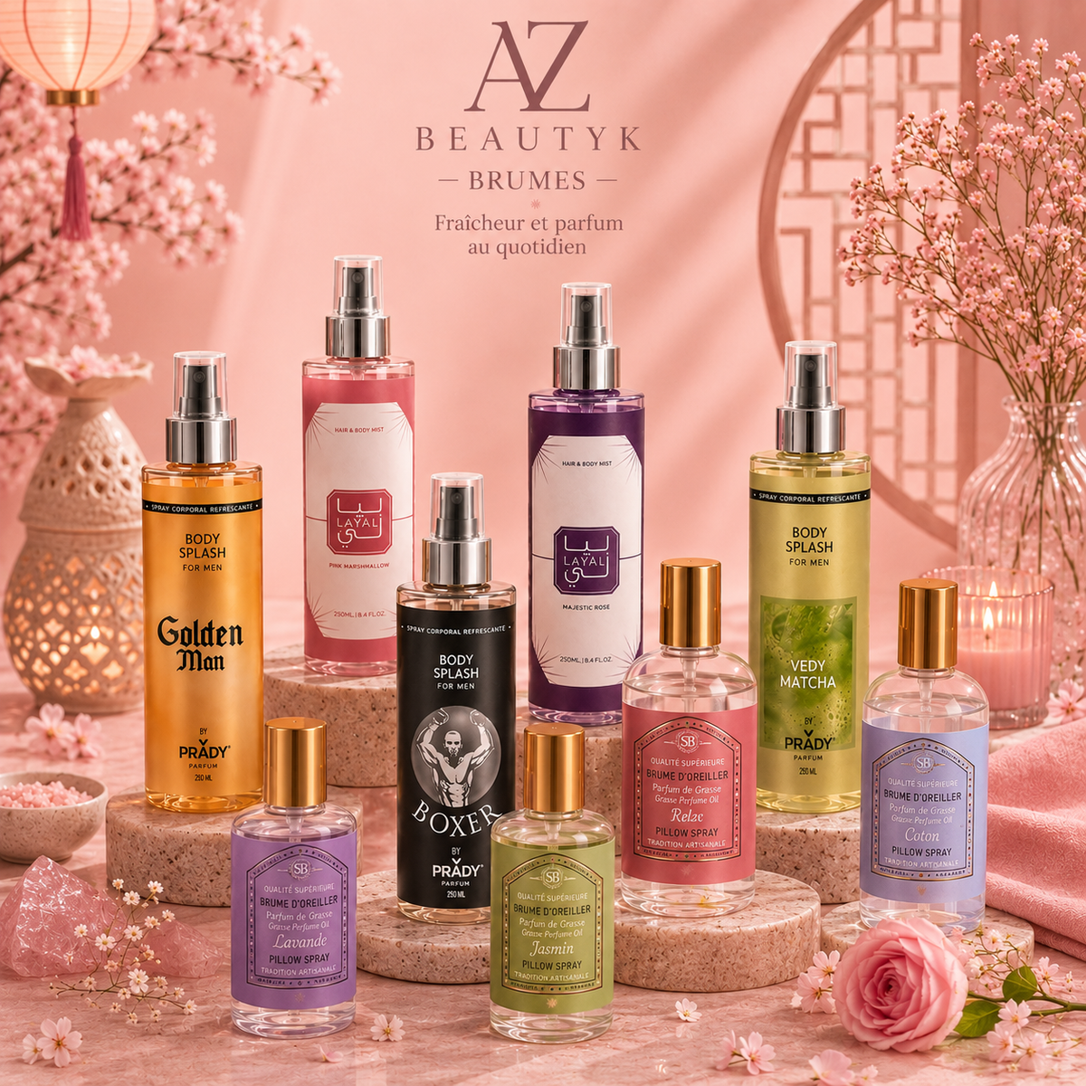 Univers de collection AZ beautyK