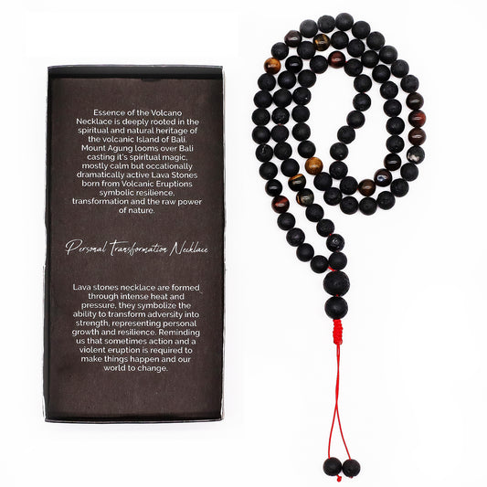 Collier essence du volcan - Transformation personnelle