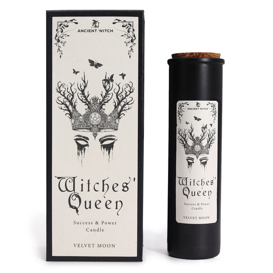 Bougie de purification de sorcière ancestrale - Reine des sorcières - Succès & pouvoir