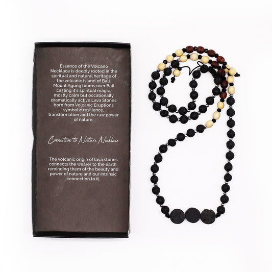 Collier essence du volcan - Connexion à la nature