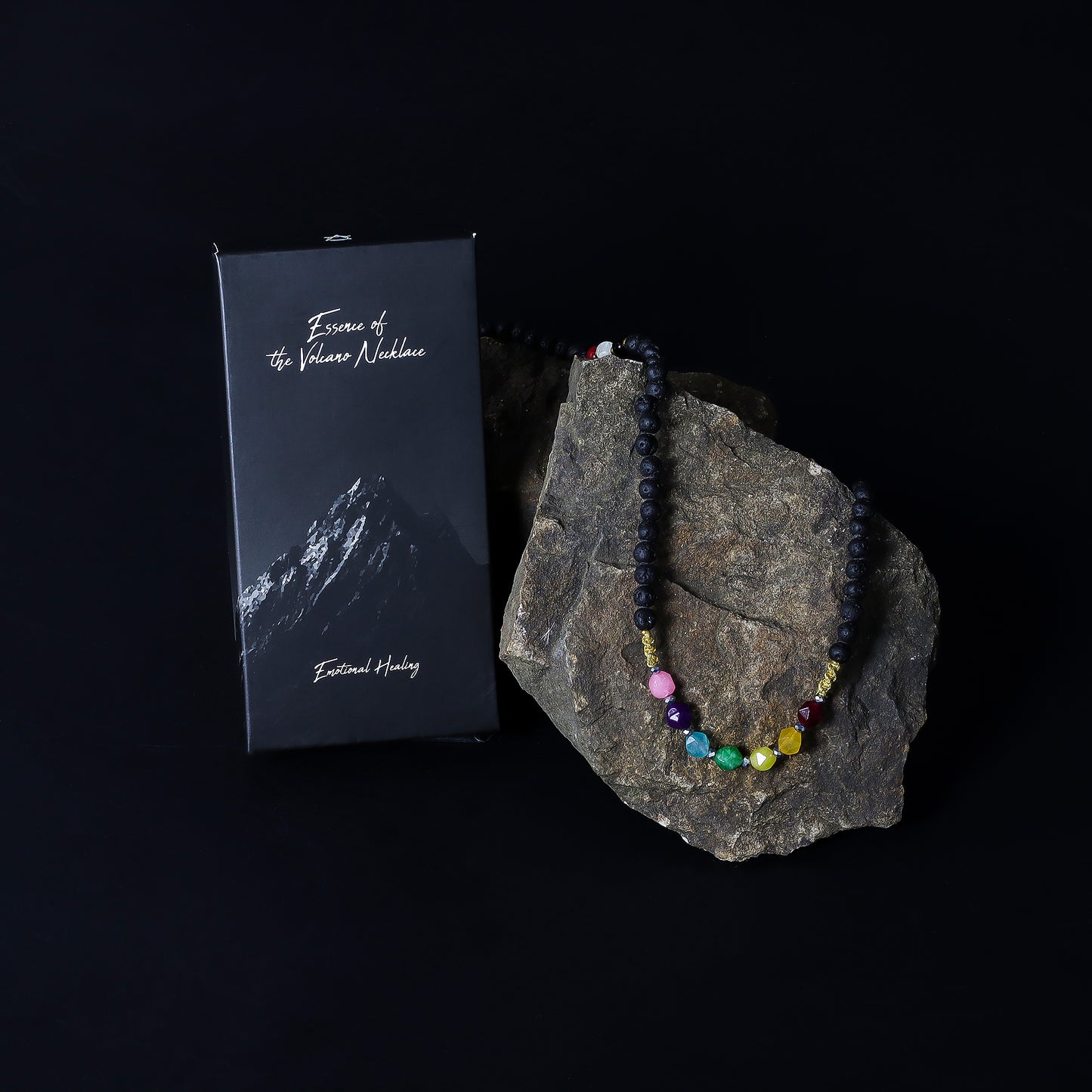 Collier essence du volcan - Guérison émotionnelle