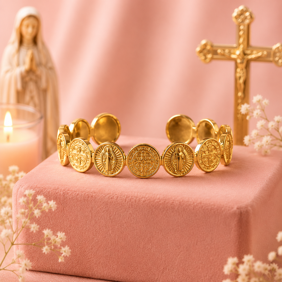 Bracelet Saint Benoît – Foi & Protection