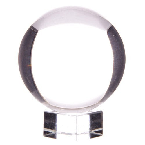 Boule de cristal sur socle - 150 mm