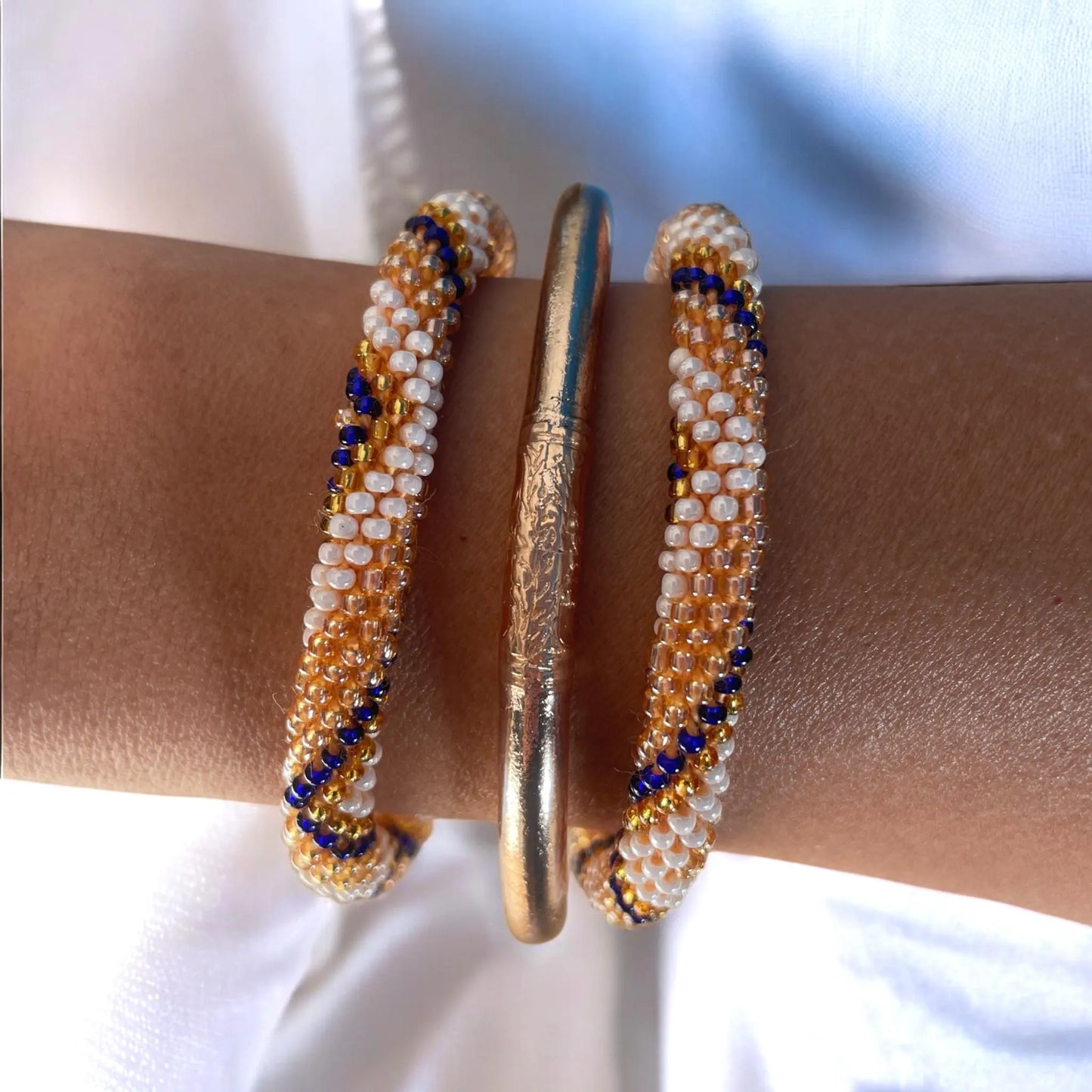 Bracelet Bouddhiste Jonc Thaïlandais (plusieurs variantes)