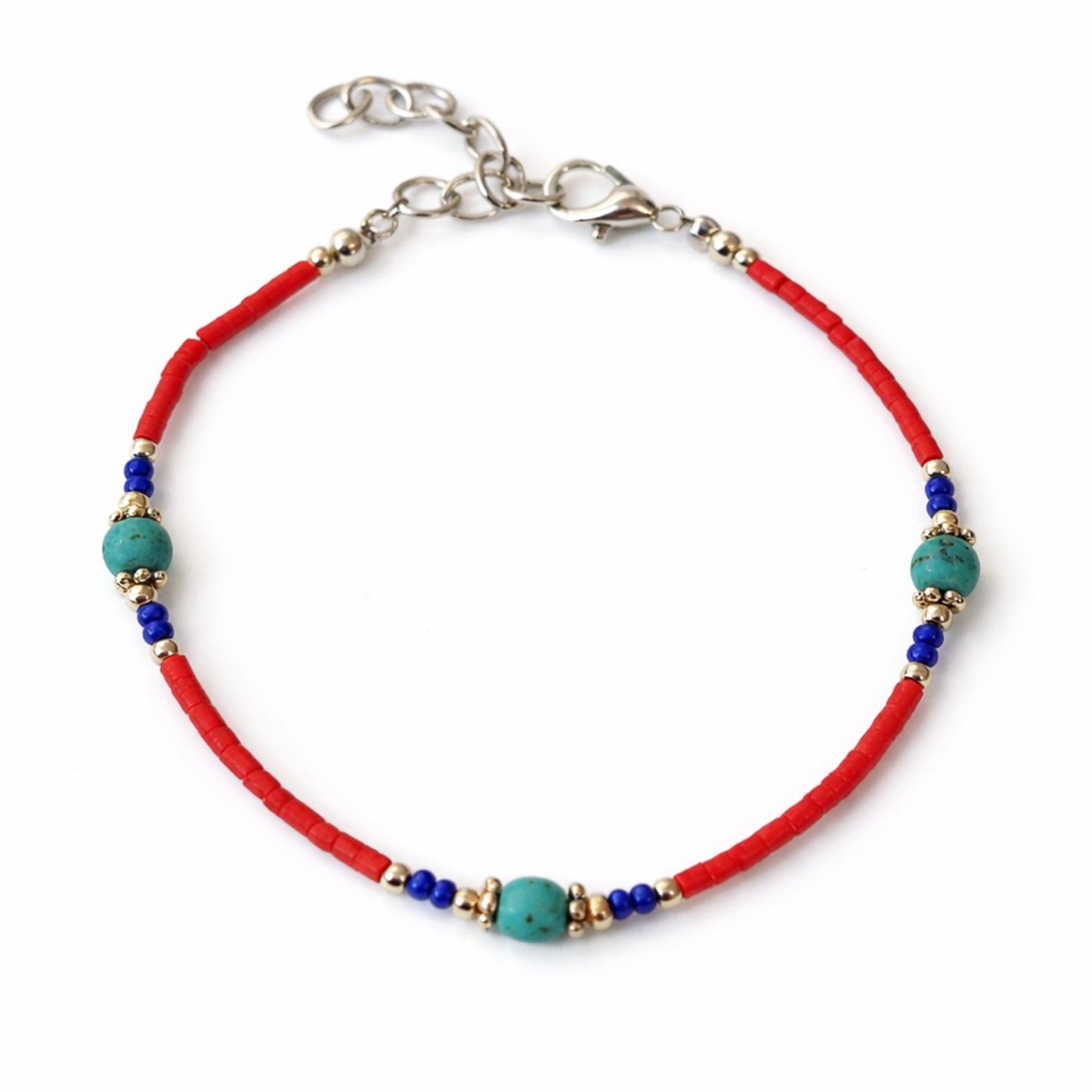 Bracelet népalais en pierre extra-fine - Plusieurs variantes