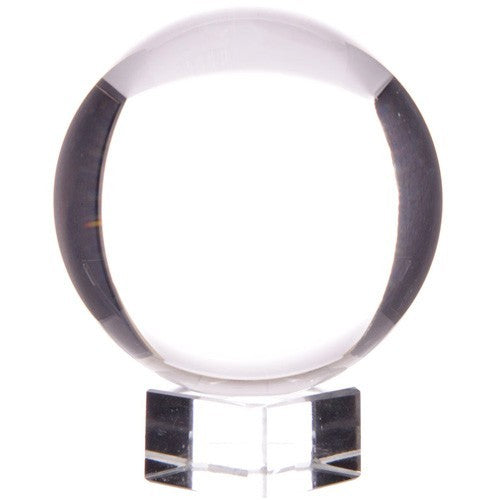 Boule de cristal sur socle - 200 mm
