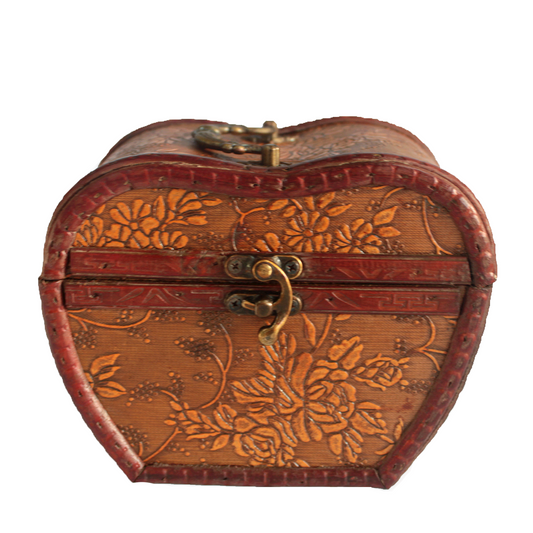 Boîte vintage 1920's Pomme (12 x 11 x 16 cm)