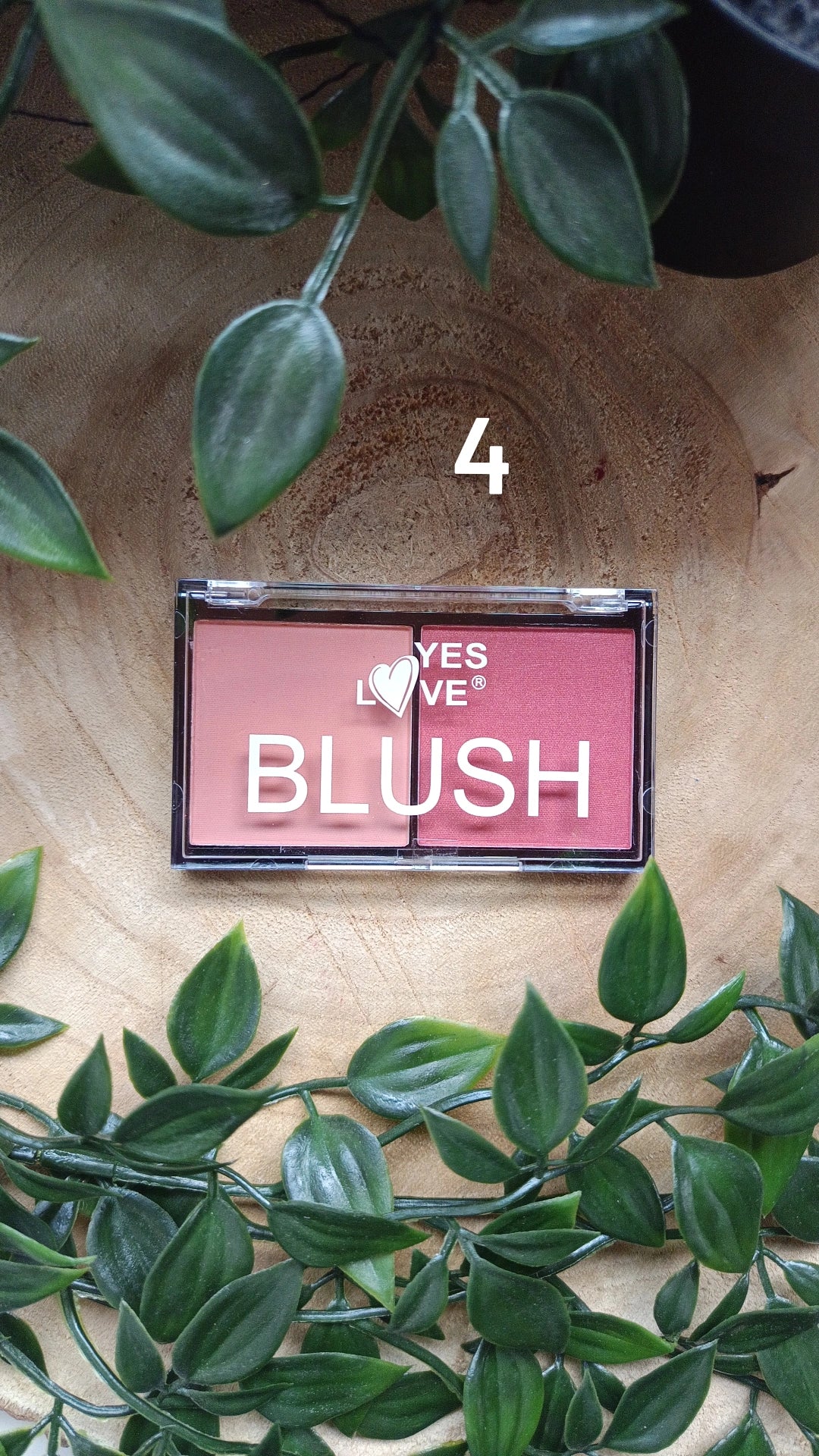 Blush compact double couleur