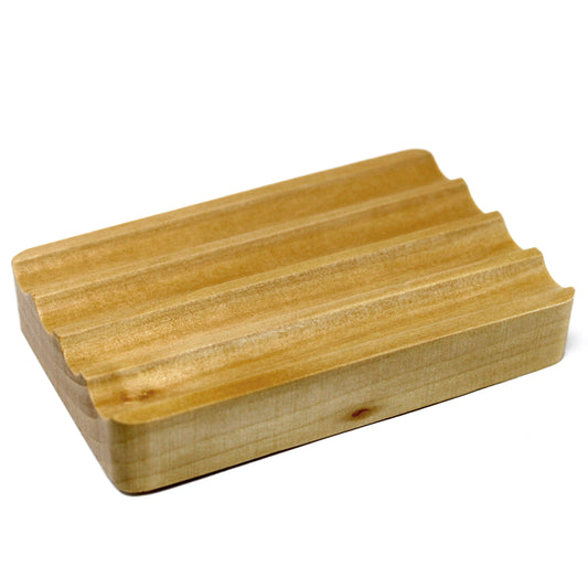 Porte-savon en bois d'Hemu - Ondulé
